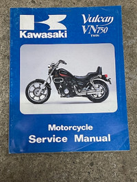 Sm190 Kawasaki Vulcan750  VN750Twin Service Manual