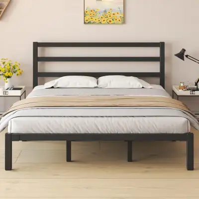 Size King Color Black Brand LOEWAY Manufacturer LOEWAY Form Factor Rectangular with Headboard Assemb...