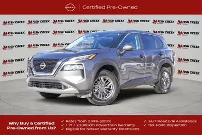 Navigate Calgary's diverse driving conditions with confidence and comfort in this 2022 Nissan Rogue...