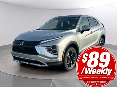 Experience the dynamic drive of the new 2026 Mitsubishi Eclipse Cross SE S-AWC in an elegant Silver...