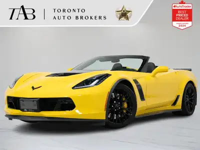 This 2016 Chevrolet Corvette Z06 3LZ | Manual | Convertible | BOSE is a Canadian vehicle with a clea...