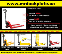 27x48 pallet jack, pallet truck, narrow hand truck, standard, li