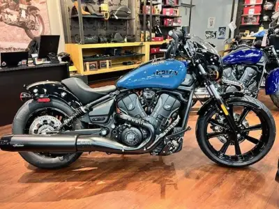 2025 Indian Sport Scout + Tech in stock! Buy NOW and save $1,500 OFF MSRP! 2025 Indian Motorcycle® S...
