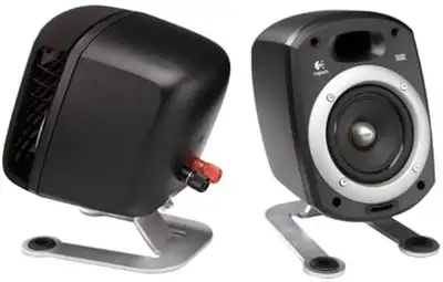 Four 53 Watt, THX certified speakers, grille covers • if posted, they are available