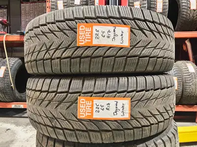 A pair of good used P225/65R17 JoyRoad Winter RX808 install and balance $220 Loose purchase $80 each...