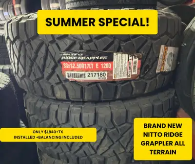 FREE INSTALLATION AND BALANCING ON USED TIRES WITH A PURCHASE! NO DISPOSAL! NO OTHER HIDDEN FEES! AL...