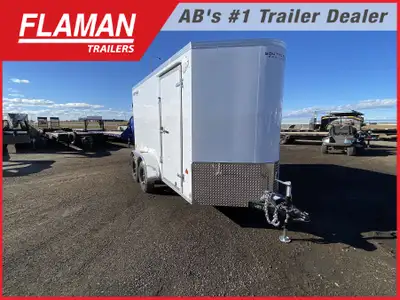 2026 ROYAL 6'X14' ENCLOSED CARGO TRAILER Color: White Size: 6' X 12' Straight Wall + 2' V-nose (2) 3...