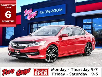 2017 Honda Accord Sport Basque Red Pearl II *NEW TIRES*, *REMOTE START*, *POWER DRIVER SEAT*, *SUNRO...