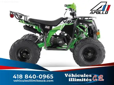 2023 Apollo Motors VRX 125-F Apollo VRX 125-F FINANCEMENT BANCAIRE DISPONIBLE 2023 VRX 125-F VTT POU...