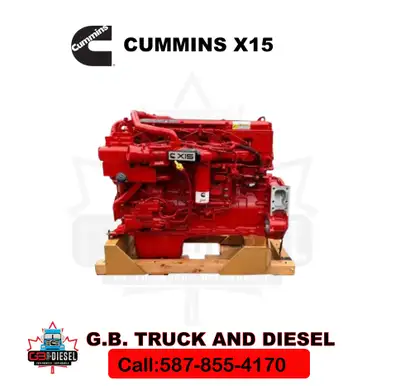 Cummins ISX 15 Rebuilt Engine 2350. Fully Rebuilt New genuine camshaft oil pump oil coolers everythi...