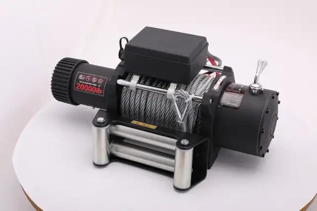 20000LB 12V Electric Winch – Heavy Duty 7.8HP Series SU20000 in Heavy Equipment Parts & Accessories in Prince Albert - Image 6