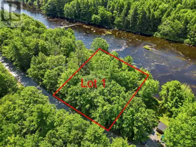 Escape to the beauty of the Medway River with this picturesque waterfront lot offering approximately...