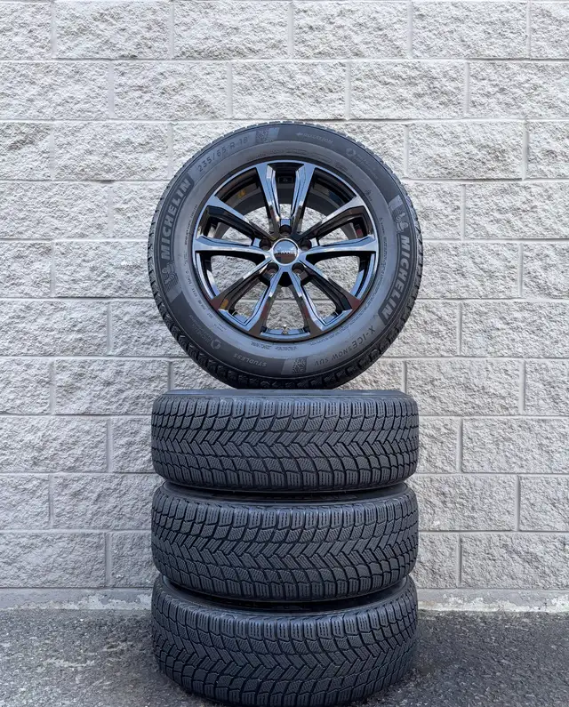 (95%) 4x 235/65R18 Michelin Winters w/ Lexus RX Rims + TPMS in Tires & Rims in City of Toronto - Image 2