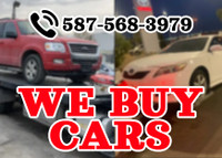 ➽WANTED ➽JUNK&SCRAP CAR REMOVAL ➽ CASH FOR CARS 587-568-3979 ➽