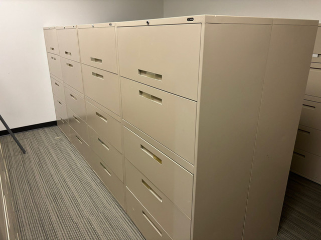 Global 5 Drawer Filing Cabinet-Teknion 5 Drawer Filing Cabinet! in Bookcases & Shelving Units in Mississauga / Peel Region - Image 2