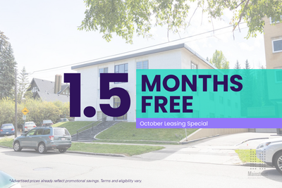 Royal Engel Apartments is professionally managed by Mainstreet Equity Free Early Move-In! Calgary* M...