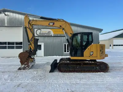 Excavatrice 10 Tonnes avec Tractions en Acier Lame Cabine 2 Godets Attache rapide Hydraulique Pouce...