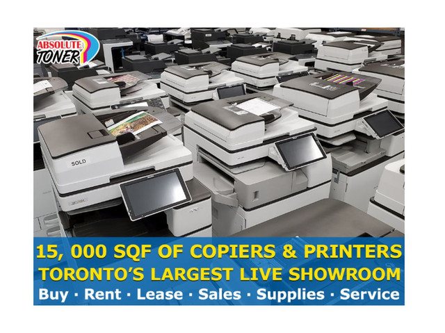 Office Copiers Printers Scanners Photocopiers Buy Sale Lease in Printers, Scanners & Fax in City of Toronto