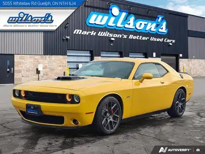 Come see this certified 2018 Dodge Challenger R/T Shaker | Leather | Sunroof | Performance Handling...