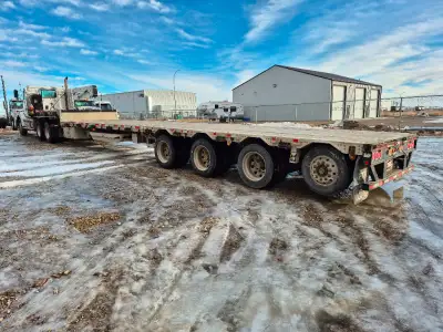 Lode King Renown Alum/Steel Combo 53' Quad Axle Drop Deck Trailer.Ready to go $PRICE$ after going th...