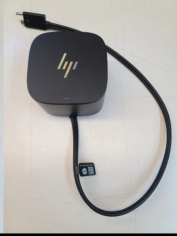 HP Thunderbolt G2 230W Dock w/Combo Cable HSN-IX01 2SU55AV NO AC in Cables & Connectors in Gatineau - Image 3