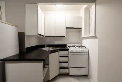 Renovated Akelius studio apartment for rent. Located near Yonge and St. Clair in the Midtown neighbo...