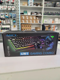 Gaming Starter Kit    ,Gaming Keyboard Combo With Gaming Headset
