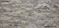 Silver Split Face Fireplace Stone Veneers Stacked Stone