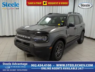 Take your adventure further in our 2025 Ford Bronco Sport Big Bend 4X4 with a Gray finish! Powered b...