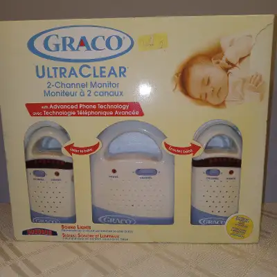 Graco Ultra Clear 2-Channel Baby Monitor Sound & Lights Tech, View more