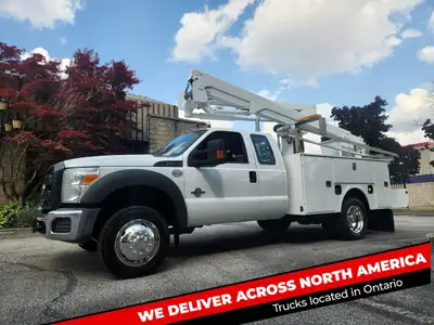 Versalift SST-40EIH-01 S#: EH140050 (Max Reach: 45' Max Capacity: 350lbs), 6 Storage Compartments, 4...