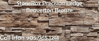 StoneRox Precision Ledge Beaverton Bronze Stone Veneer Stone Rox