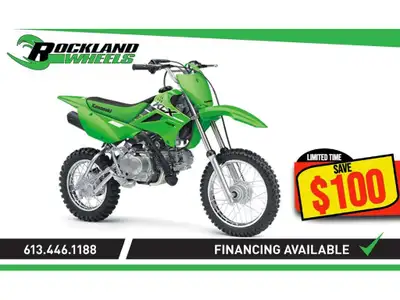 Kawasaki KLX110R L 2025 Kawasaki KLX110R L Du plaisir tout-terrain dans un format compact La Kawasak...