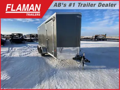 2026 ROYAL 6'X14' ENCLOSED CARGO TRAILER Color: Charcoal Size: 6' X 12' Straight Wall + 2' V-nose (2...