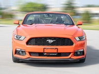 2016 Ford Mustang Convertible V6 Engine Competition Orange Exterior on two tone Black and Orange Int... (image 1)