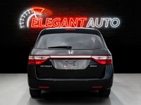 2011 Honda Odyssey EX-L Black Exterior on Brown Interior comes with Leather , Roof , Back up we are... (image 4)