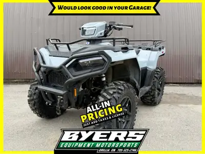 LOW MILEAGE, READY TO RIDE! -- Only 939 Miles -- Winch with Synthetic Rope -- Front bumper (has a fe...