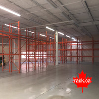 Pallet racking, warehouse shelving, cantilever racks and more!