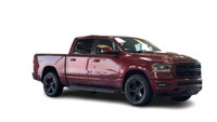 Recent Arrival! 2023 Ram 1500 Sport Delmonico Red Pearlcoat 115V Rear Auxiliary Power Outlet, 2nd Ro... (image 1)