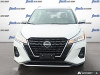WAS: $26879 NOW: $23898 plus taxes and licensing feesDiscover the 2024 Nissan Kicks SV in Aspen Whit... (image 1)