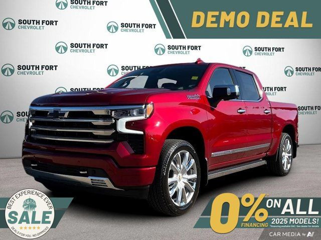 2025 Chevrolet Silverado 1500 High Country 4WD Crew Cab in Cars & Trucks in Strathcona County