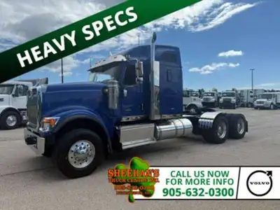 Heavy-spec truck powered by a Cummins X15 making 565 HP and 2,050 ft-lb of torque, with 593,370 km....