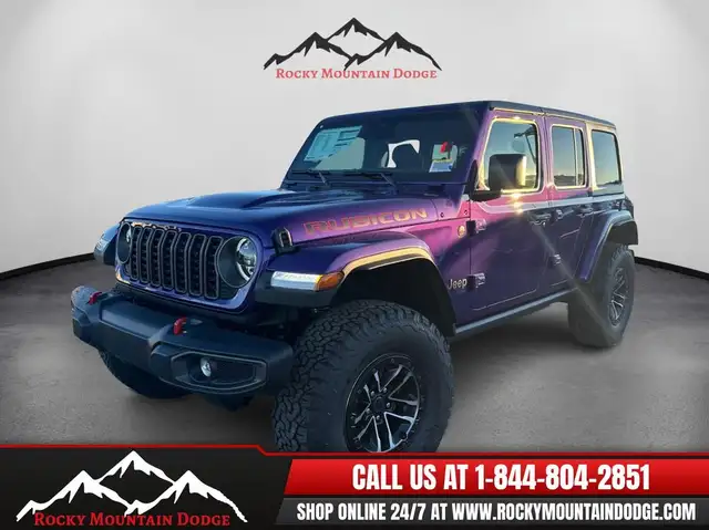 VERY RARE 2026 JEEP WRANGLER 4-DR RUBICON PURPLE REIGN EDITION