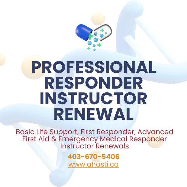 Instructor Recertification – Professional Responder403496322173521920