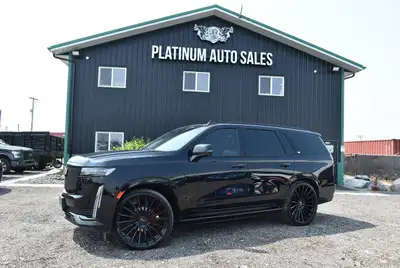 2021 CADILLAC ESCALADE SPORT 4WD BLACK RAVEN • 6.2L V8 • ONLY 109,666 KMS LUXURY • PERFORMANCE • TEC...