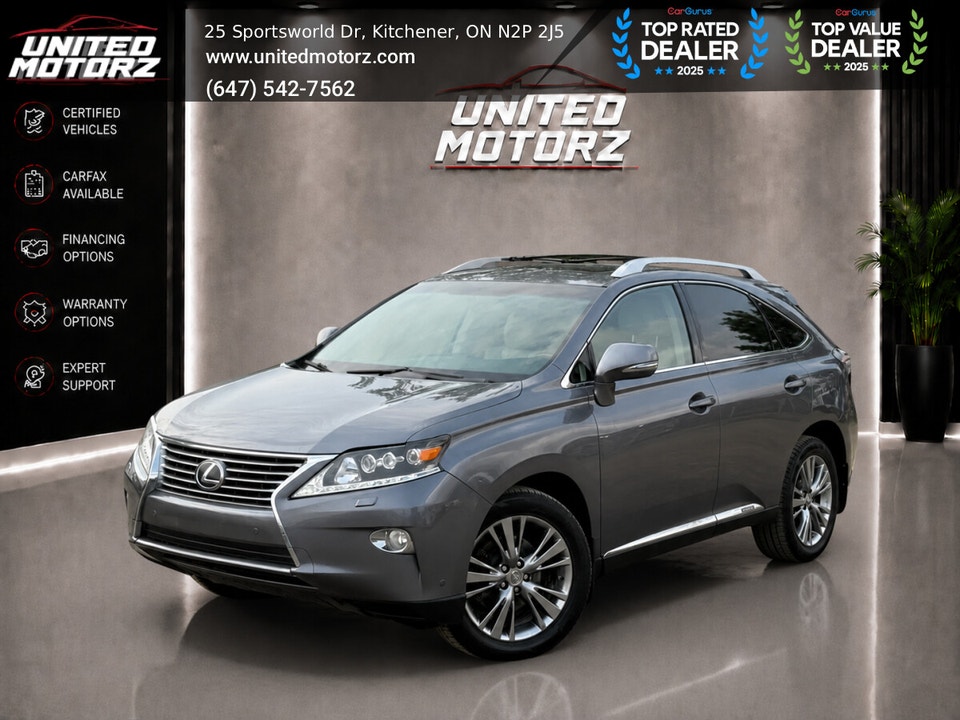 2014 Lexus RX 450h AWD HYBRID 3.5L 6cyl~CERTIF | Cars & Trucks ...