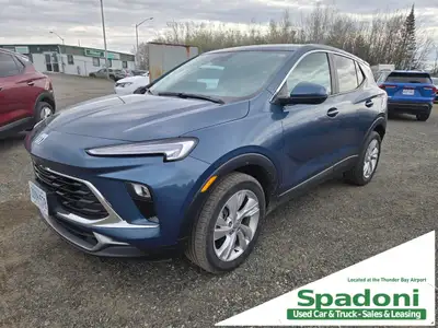 Spadoni Sales and Leasing at the Thunder Bay Airport is now selling this 2025 Buick Encore GX All Wh...