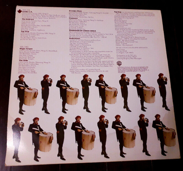 Chick Corea ~ Tap Step ~ 1980 ~ Vinyl Album ~ in Arts & Collectibles in Ottawa - Image 2