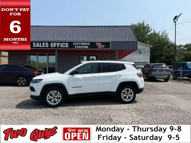 2025 Jeep Compass North 4x4 Nav Back Up Camera