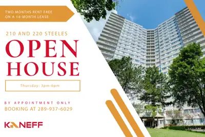 Spacious 2 Bedroom in Central Brampton